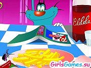 Игра Охраняй картошку Огги Игра Охраняй картошку Огги